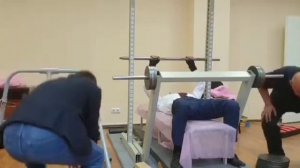 Евгений Протопопов, жим 465кг!