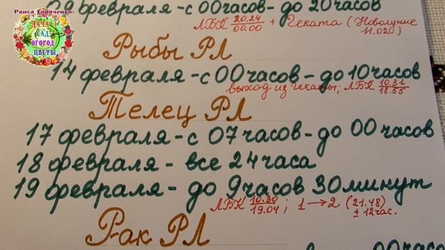 Лучшие дни для пикировки рассады в феврале 2021 года. Агрогороскоп на февраль 2021 смотреть онлайн