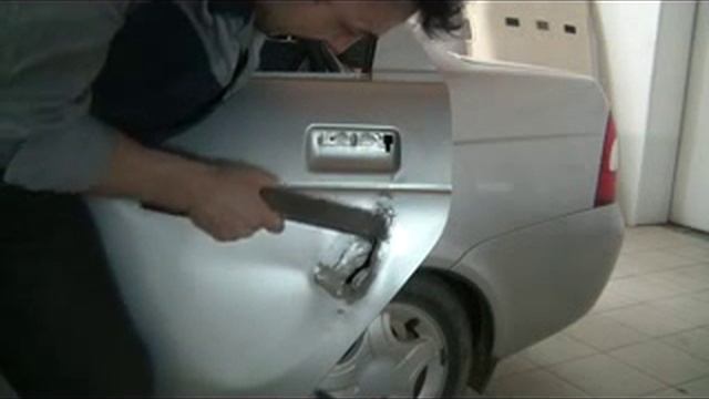 Рихтовка рваной двери3-11 смотреть онлайн