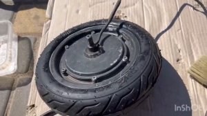 Установка Покрышка 10"х2.70-6.5 антипрокольная шина для электросамоката