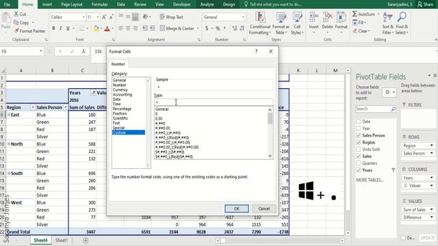 Smart Custom Number formatting in Excel