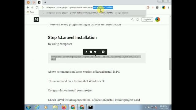 Laravel Tutorial for Beginners - Install Composer & Laravel 6