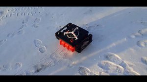 Мобильный робот, предназначенный для мониторинга экологической обстановки водоемов