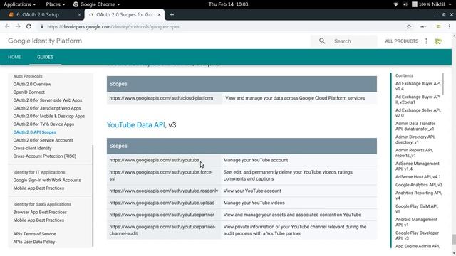 OAuth 2.0 Setup | Exploring YouTube Data API (Part-6) смотреть онлайн