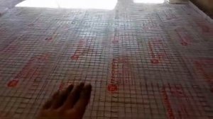 Теплый пол. СЕТКА МАК для крепления  pex труб теплого пола