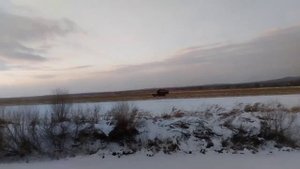 7 декабря. Автопробег Москва-Владивосток. Село Рощино Красноармейского района Приморского края.