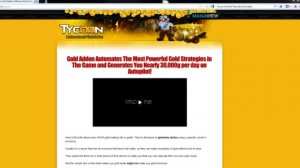 Tycoon Gold Addon Review _ Get Tycoon Gold Addon program for