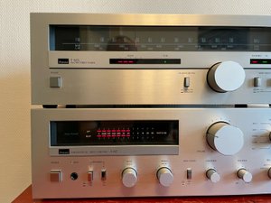 SANSUI A-60 Stereo Integrated Amplifier + Sansui T-60L Stereo Tuner-ЯПОНИЯ.