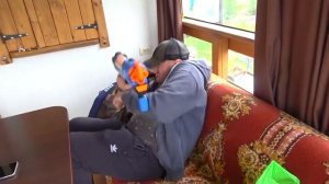 Старый Нарвался. Лысая Борода ОБХИТРИЛ СТАРОГО. NERF BROTHERS