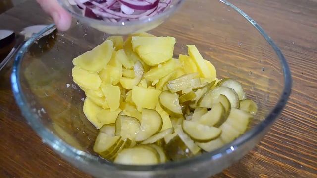 Салат ИЗ КАРТОФЕЛЯ на каждый день! Готовьте побольше,Вам понравится! смотреть онлайн