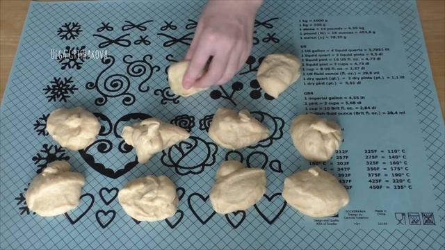 Турецкие БУЛОЧКИ к чаю - рецепт булочек на молоке