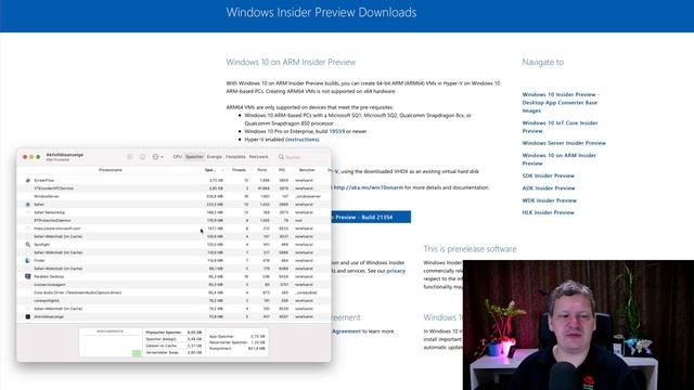 Apple M1 Macbook - Windows 10 ARM Insider Preview Installation in Parallels ohne Bootcamp смотреть онлайн