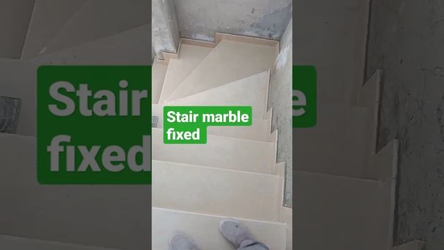 stair marble fixed ??