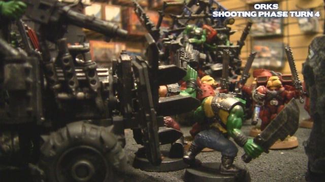 Orks VS Blood Angels Warhammer 40k Battle Report - Banter Batrep Part 4/4 смотреть онлайн