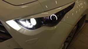 Infiniti QX70 led lights installation PetrovDesign