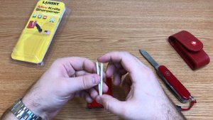 Точилка для ножей LANSKY. Карманная точилка Lansky. Супер точилка.