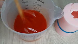 Мыло "Идеальная клубника"/ Формула цвета /Мыловарение