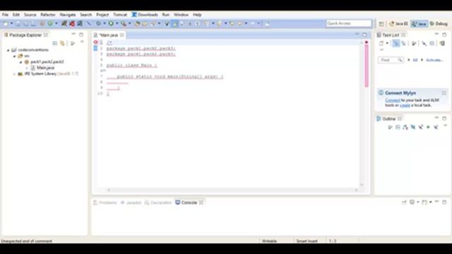 java code conventions: Введение, урок 1!