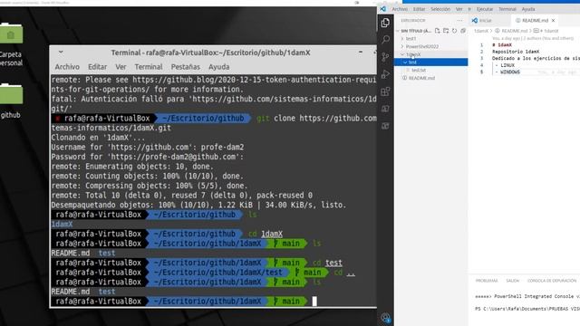 SI - Configurar GitHub en Linux смотреть онлайн