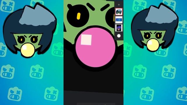 Как нарисовать Эмодзи ЗомБиби?♀️||Elvis||BRAWL STARS