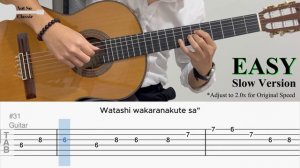 Oshi no Ko | Idol by YOASOBI (EASY Guitar Tab)