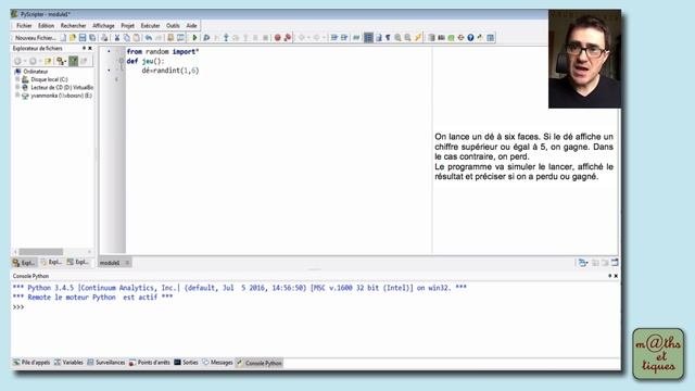 Utiliser L'instruction Conditionnelle - Tutoriel Python #3/7