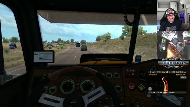 American Truck Simulator Mods Freightliner FLD Weekly Drive