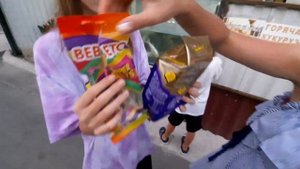 Абхазия 2021.Цандрипш.гуляем вечером по посёлку.