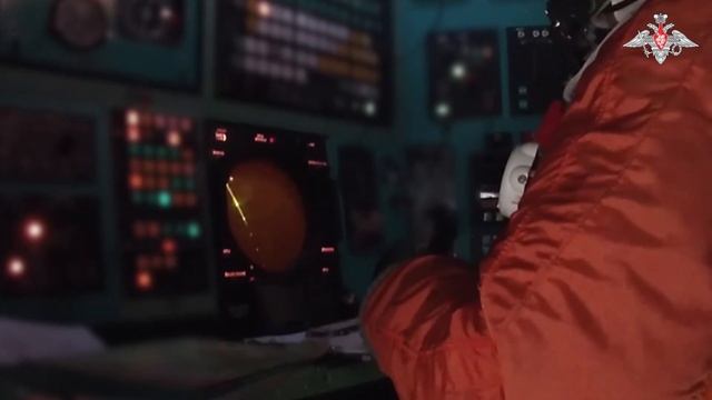 Плановый полет в воздушном пространстве над нейтральными водами Берингова моря