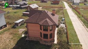 Обзор Двухэтажного дома из кирпича с большими окнами, дома под ключ, дом 400м.кв, красивые дома