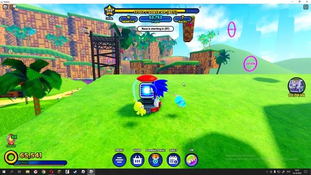 как получить скин накалза в роблокс sonic speed simulator? смотреть онлайн