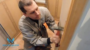 Установка рольставни в дверной проем