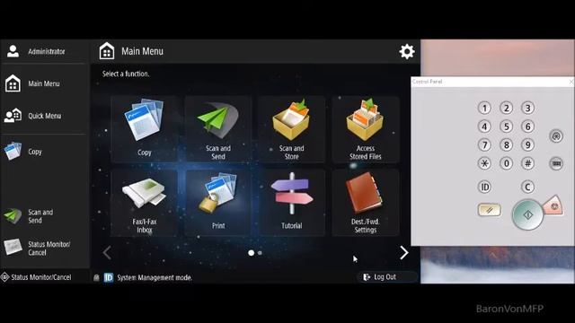 Canon ImageRunner: How to get the IP address and Print the Configuration Page смотреть онлайн