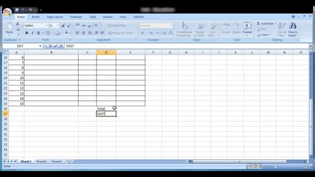 #3-How to create a Simple Tax Invoice Template Format in Excel смотреть онлайн