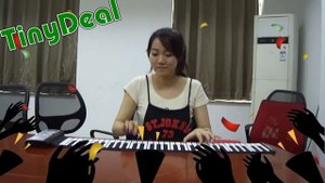 61 MIDI Soft Keyboard Piano with Speaker