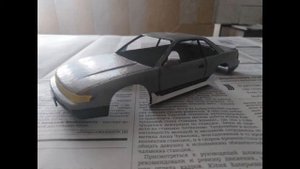 Сборка модели танка Т-62 от Tamiya/Стройка диорамы c моделями авто