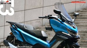 Melhor que XMAX 250? Essa scooter é um LUXO, RT3 250 da Cyclone (Zongshen ) painel em TFT é um show