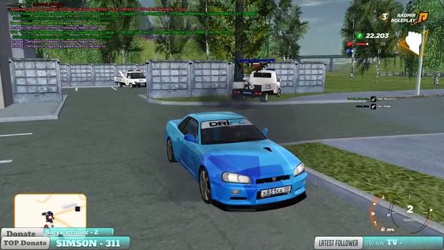 ?Купил Nissan Skyline GTR!? Тюнинг GTR!?Радмир КРМП?RADMIR CRMP?GTA#сидидома