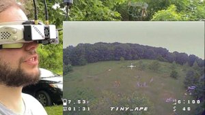 Under 100g! // DarwinFPV TinyAPE Freestye 2.5" Quad & RunCam Thumb // BF4.3+ERLS+BlueJay