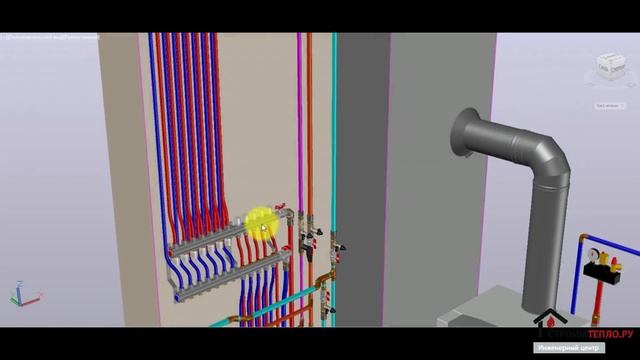 #котельная #3D #проектирование Проект котельной-как это сделано? (СтроимТепло.Ру)