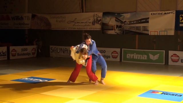 Judo Damen Final4 Rebekka vs Daniela смотреть онлайн