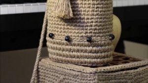Корзины из джута, сумки из джута, рюкзаки из джута. Идеи для рукоделия.