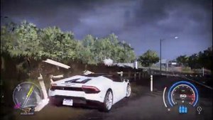 Need for speed Heat. Стрит арт, Рекламный щит