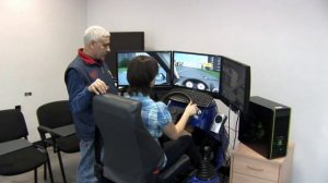 обучение вождению на автотренажере