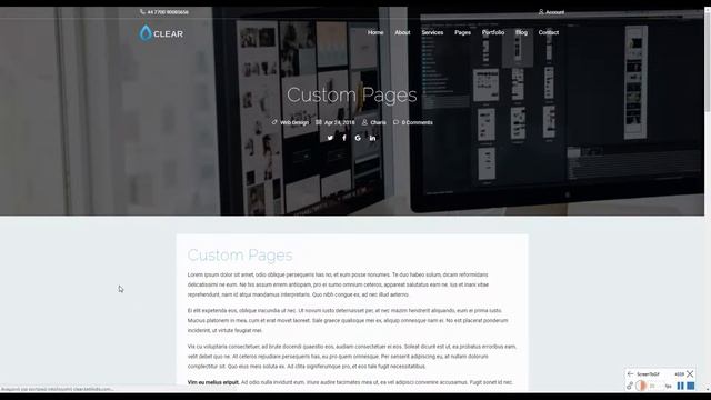 Clear - Modular Multipurpose Octobercms Theme - Blog Post Layout Settings смотреть онлайн
