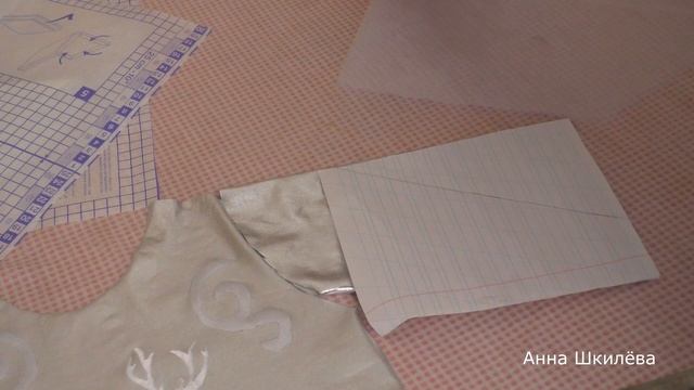 Новогодний костюм Зима. Пошив платья. Аппликация по ткани