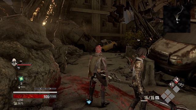 Code Vein ➤ Прохождение #2 Без Комментариев На Русском ➤ Геймплей на PS4 Pro