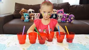 Супер СОК ЧЕЛЛЕНДЖ угадай и объясни вкус сока.. Kids juice Challenge Miss Nicole