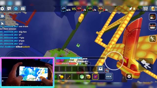 RETURN OF THE LEGENDARY HANDCAM ASMR in Bedwars!! (Blockman GO) смотреть онлайн