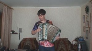 Зорька алая (под баян). Чудесная песня